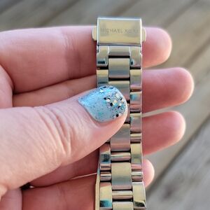Michael Kors Silver Watch Band